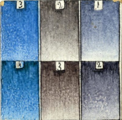 De Morgan test glazes