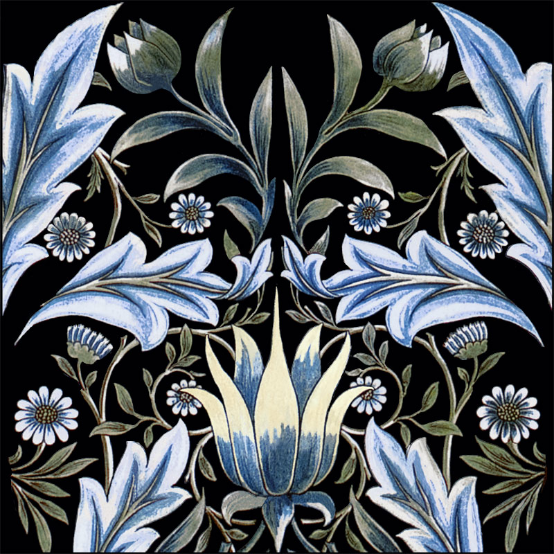 Membland accent tiles, 6x6
