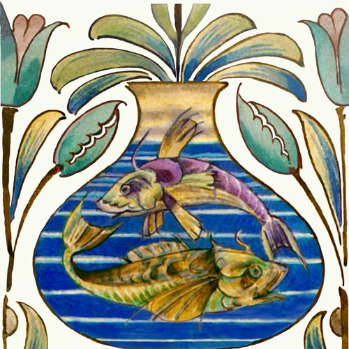 William De Morgan Fish Bowls