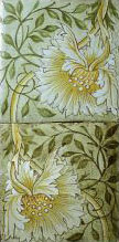 Morris and Co. overglazed tile