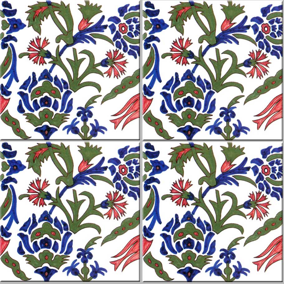 Morris and Co. early Persian design commissioned by Philip Webb