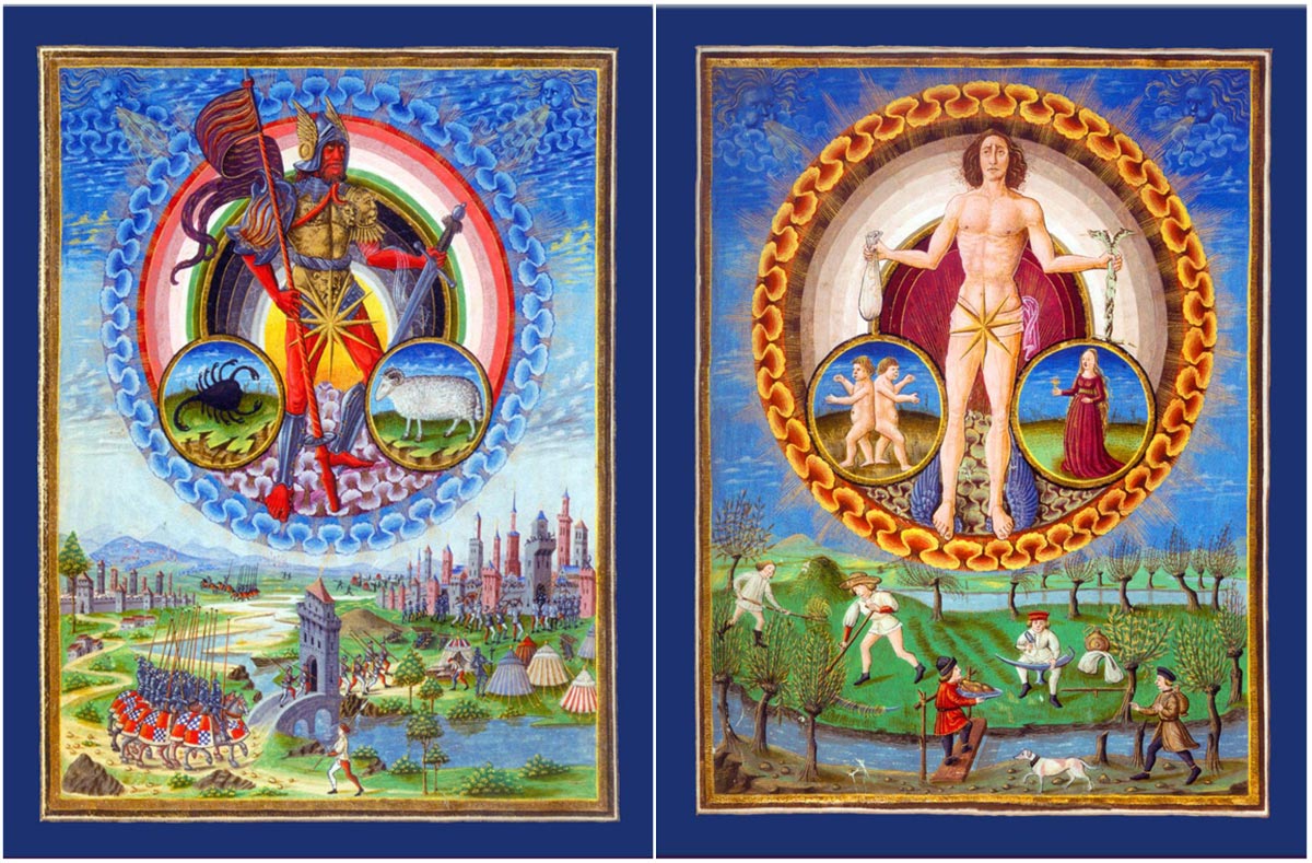 De Sphaera mundi, Mars and Mercury