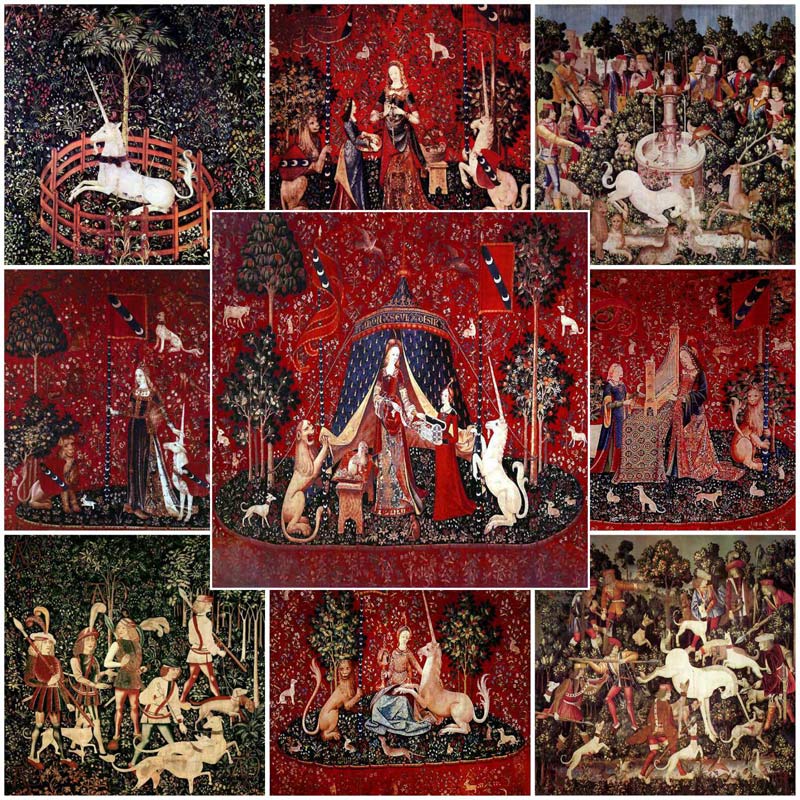 Unicorn Tapestries tiles