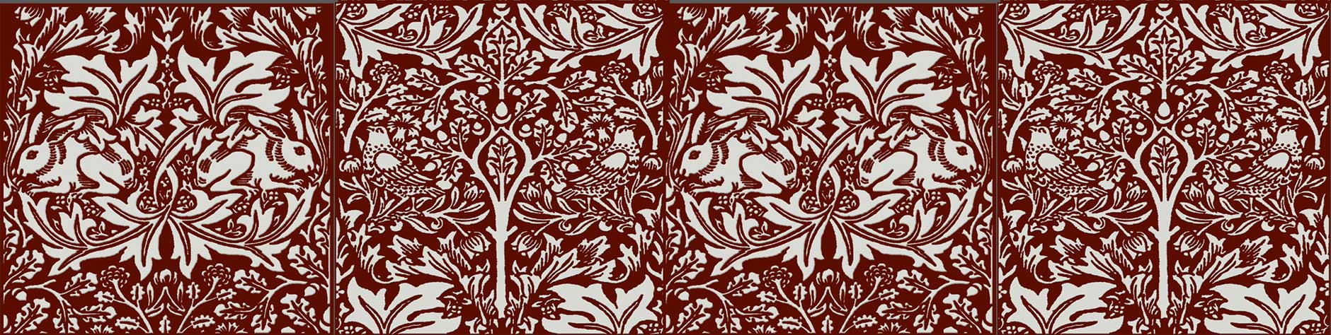 Birds and Rabbits border