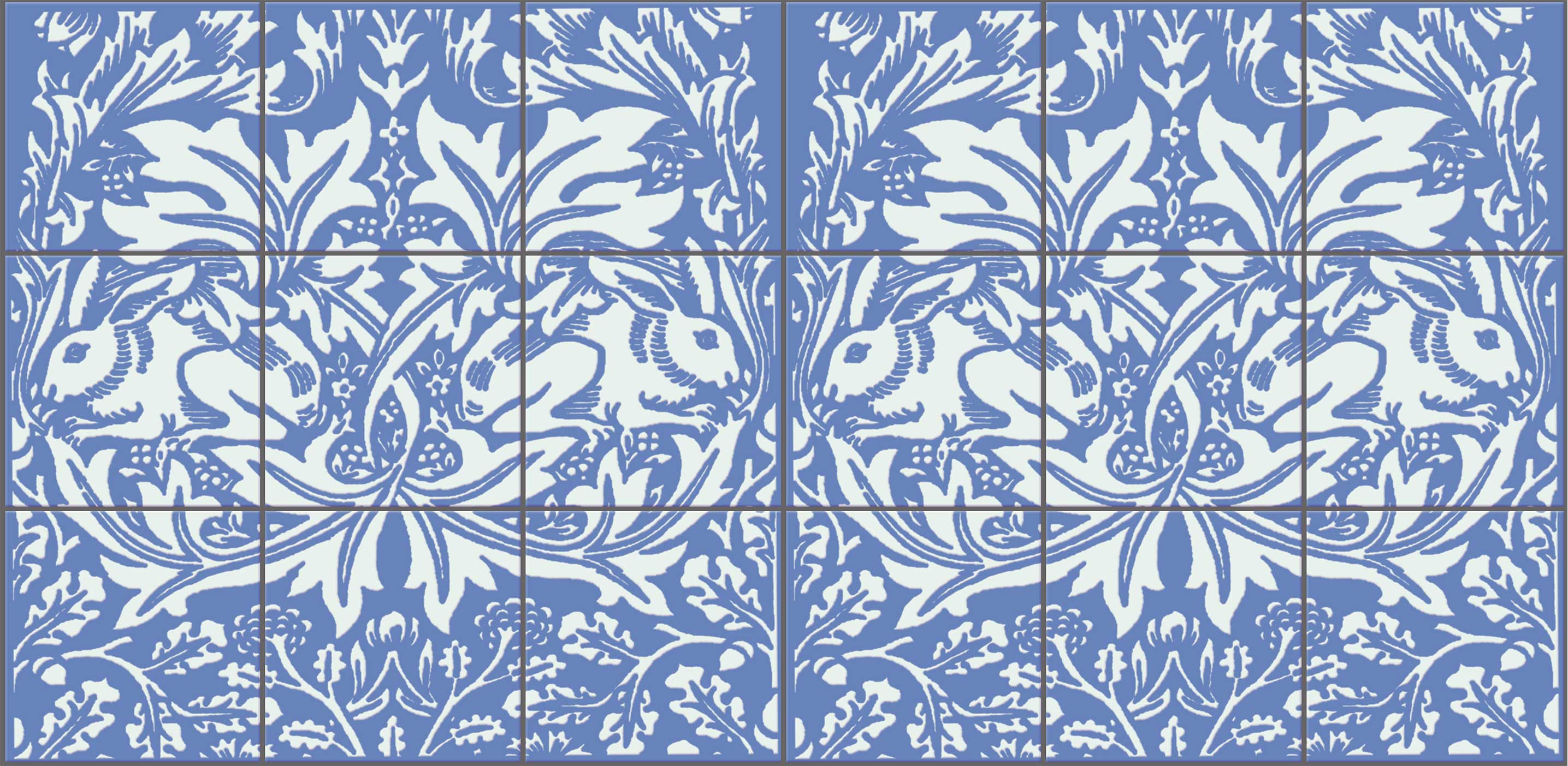 Brother Rabbit Three Row Border