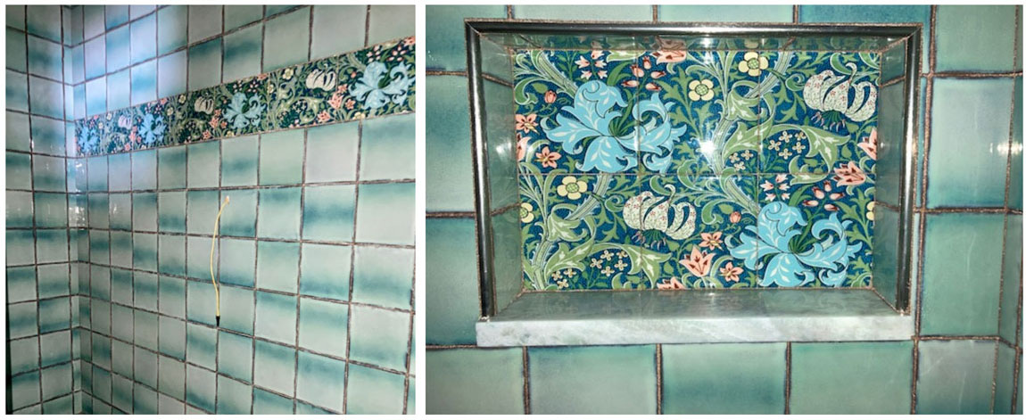 William Morris Golden Lily, Shower and Border